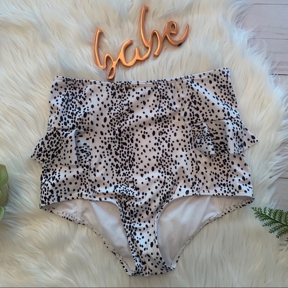 Kortni Jeane Other - Kortni Jeane Dalmatian hip ruffle